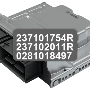 ECU Sterownik 237101754R 237102011R 0281018497
