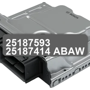 ECU Sterownik 25187593 25187414 ABAW