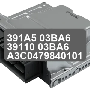 ECU Sterownik 391A5-03BA6 39110-03BA6 A3C0479840101