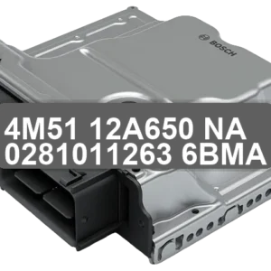 ECU Sterownik 4M51-12A650-NA 0281011263 6BMA
