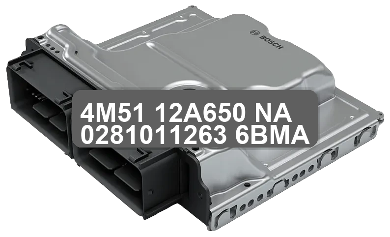 ECU Sterownik 4M51-12A650-NA 0281011263 6BMA