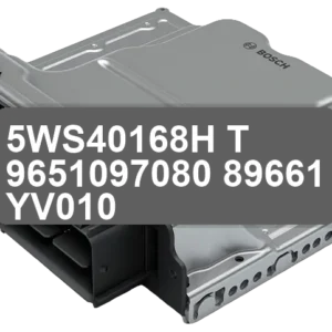 ECU Sterownik 5WS40168H-T 9651097080 89661-YV010