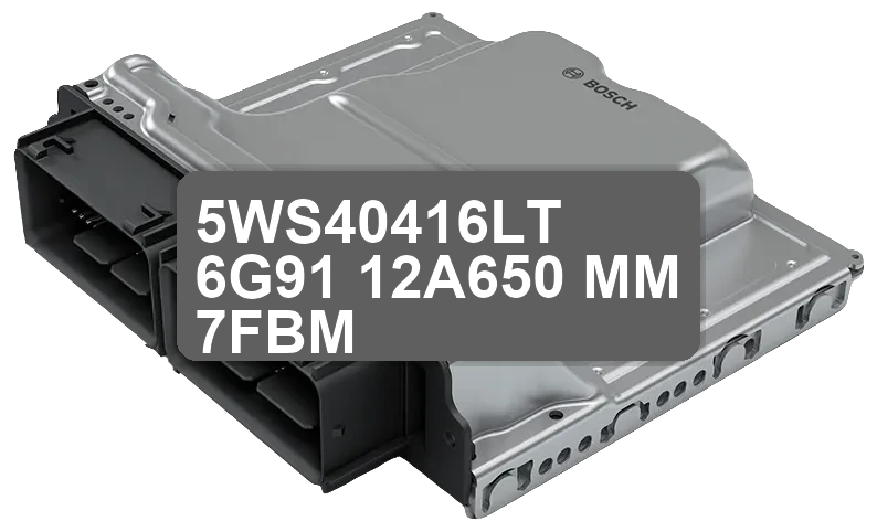 ECU Sterownik 5WS40416LT 6G91-12A650-MM 7FBM