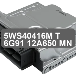 ECU Sterownik 5WS40416M-T 6G91-12A650-MN