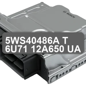 ECU Sterownik 5WS40486A-T 6U71-12A650-UA