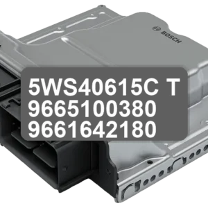 ECU Sterownik 5WS40615C-T 9665100380 9661642180