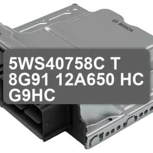 ECU Sterownik 5WS40758C-T 8G91-12A650-HC G9HC