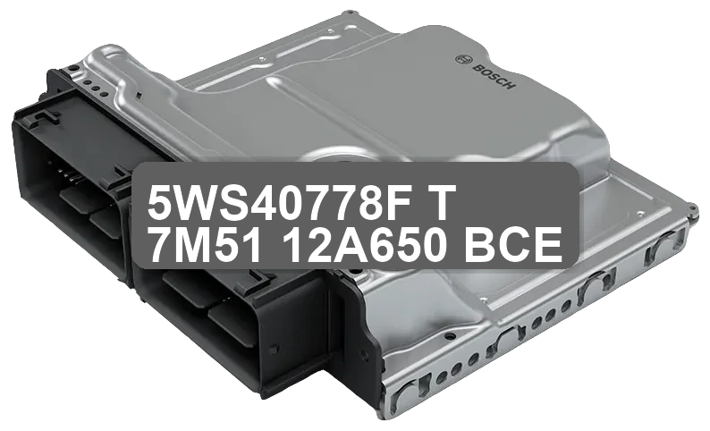 ECU Sterownik 5WS40778F-T 7M51-12A650-BCE