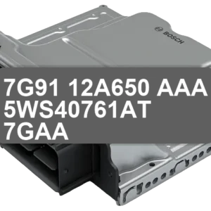 ECU Sterownik 7G91-12A650-AAA 5WS40761AT 7GAA