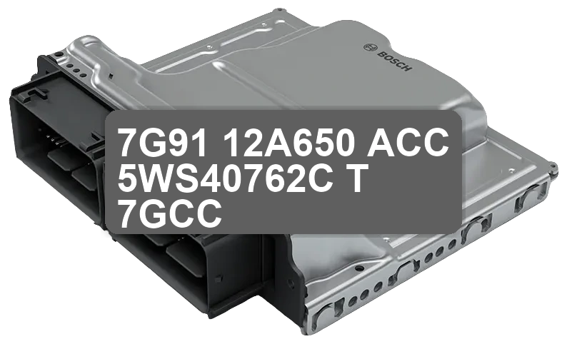 ECU Sterownik 7G91-12A650-ACC 5WS40762C-T 7GCC