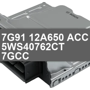 ECU Sterownik 7G91-12A650-ACC 5WS40762CT 7GCC