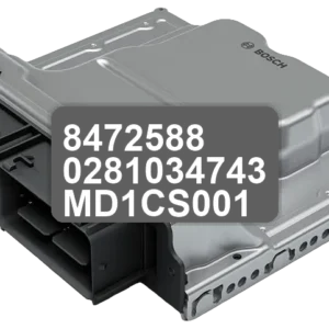 ECU Sterownik 8472588 0281034743 MD1CS001