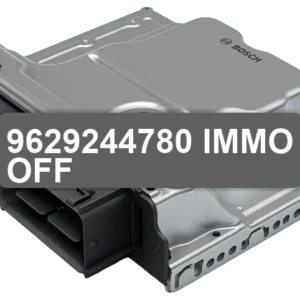 ECU Sterownik 9629244780 IMMO OFF