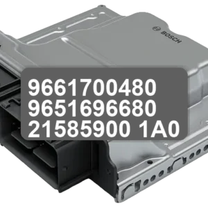 ECU Sterownik 9661700480 9651696680 21585900-1A0
