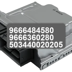ECU Sterownik 9666484580 9666360280 503440020205