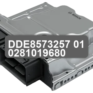 ECU Sterownik DDE8573257-01 0281019680