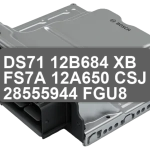 ECU Sterownik DS71-12B684-XB FS7A-12A650-CSJ 28555944 FGU8