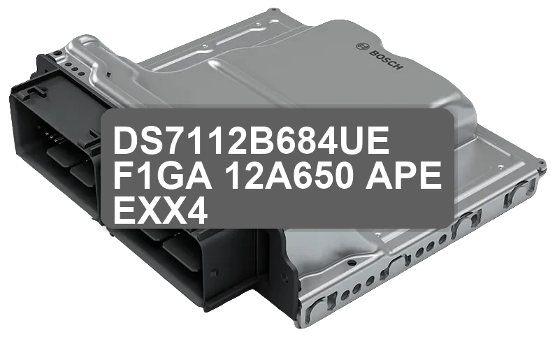 ECU Sterownik DS7112B684UE F1GA-12A650-APE EXX4