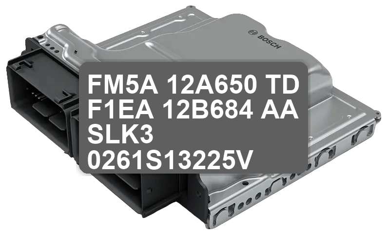 ECU Sterownik FM5A-12A650-TD F1EA-12B684-AA SLK3 0261S13225V