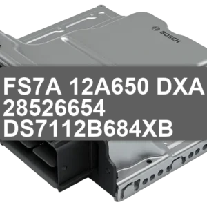 ECU Sterownik FS7A-12A650-DXA 28526654 DS7112B684XB