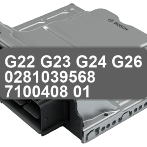 ECU Sterownik G22 G23 G24 G26 0281039568 7100408-01