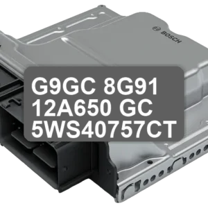 ECU Sterownik G9GC 8G91-12A650-GC 5WS40757CT