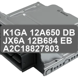 ECU Sterownik K1GA-12A650-DB JX6A-12B684-EB A2C18827803