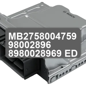 ECU Sterownik MB2758004759 98002896 8980028969 ED