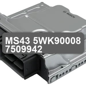 ECU Sterownik MS43 5WK90008 7509942
