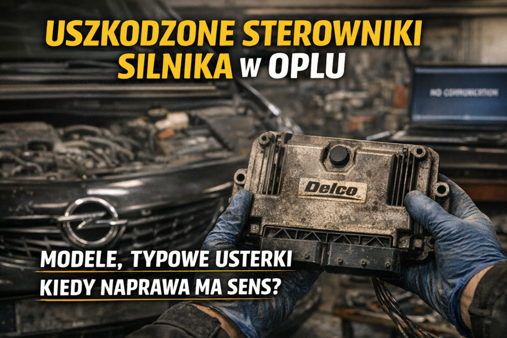 Naprawa sterowników silnika Opel