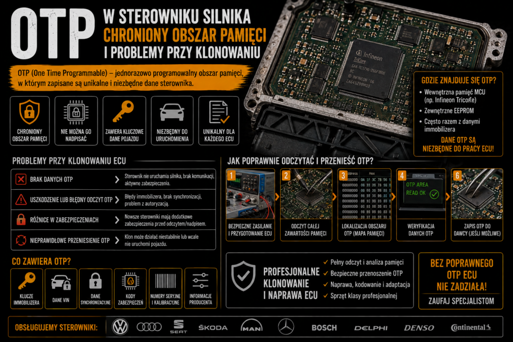 OTP w sterowniku silnika
