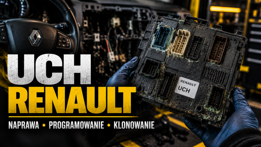 UCH Renault — naprawa, programowanie i klonowanie modułu