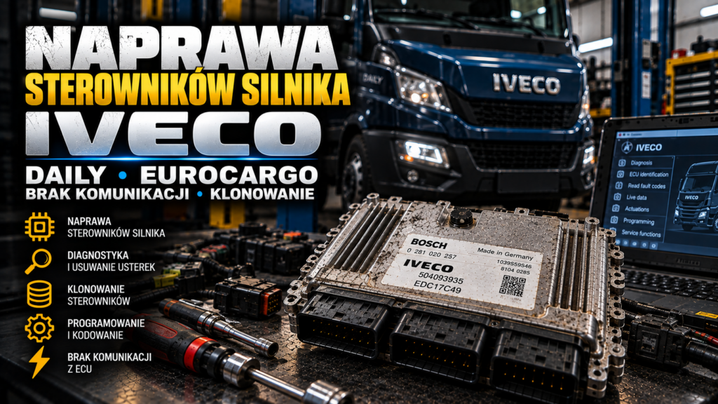 Naprawa sterowników Iveco Daily i Eurocargo