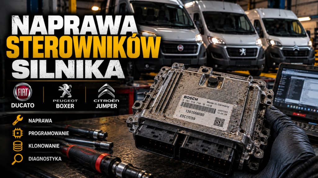 Naprawa sterowników Ducato, Boxer i Jumper